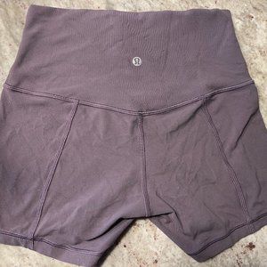 Lululemon Purple / Mauve Align Shorts Size 4